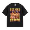 Bulking Season Kevin Levrone Funny Gym Meme T-Shirts Unisex Fashion Print Short Sleeve T-shirt Unisex Summer Cotton Tees Streetwear