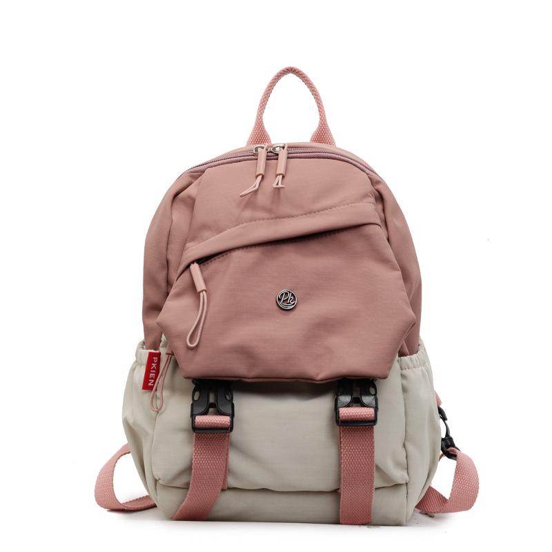 

Школьный рюкзак корейская версия высокая ценность ins рюкзак средняя школа повседневный простой легкий универсальный большая вместимость розовый