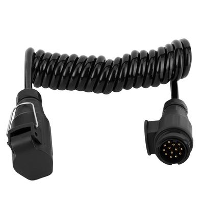 13-Pin Adapter Trailer Plug Extension Cord for Cars, RVs, and In-Vehicle Devices, Charging Cables for Truck Camping and Travel