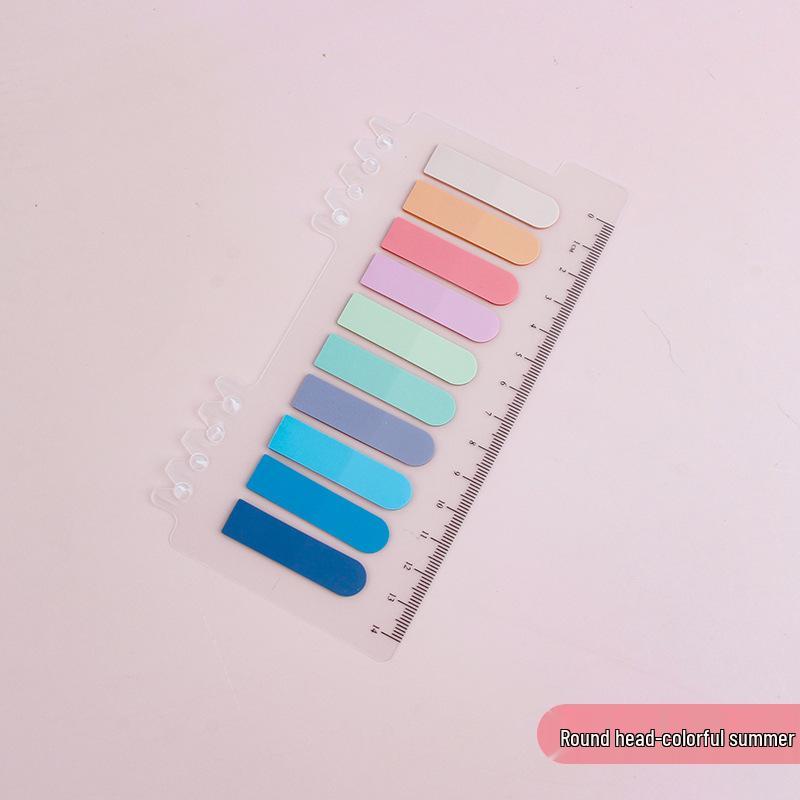 Triangle & Round Segmented Pull-out Strong Adhesive Sticky Notes for Memos