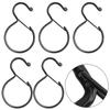 Spring Loaded S Shape Hook Easy Mounting Easy Installation Sturdy Iron Storage Solution