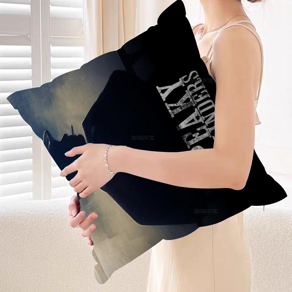 

TV Series P-Peaky B-Blinders 45*45cm Cushion Cover Pillow Cover Decor Pillowcase Home Pillowcase For Couch Pillow 16x16Inch