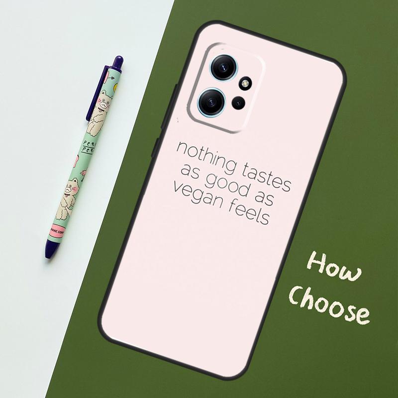 Vegan Inspiration Case For Xiaomi Redmi Note 13 11 9 10 12 14 Pro 11S Cover For Redmi 15 14C 10C 13C 12C 15C