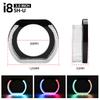 2.5" 3" UO 2X Angel Eyes App Control RGB Projector Lens Masks Rectangular Halo Rings Auto Headlight Car Accessories Crystal Lamp