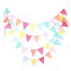 Double Side Colorful Flag Pennants Multicolor Banner Bunting for Celebration(32.81ft 42pcs)