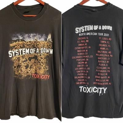 System Of A Down Toxicity Tour  S-34XL 2 Side Cg689 Unisex T-Shirt