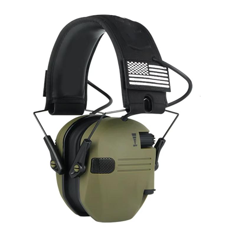 Tactical Electronic Shooting Earmuff Anti-noise Headphone Sound Amplification Hearing Protection Headset Foldable impact sports