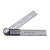 10‑390mm Stainless Steel Electronic Protractor Digital Goniometer Angle Finder Miter Gauge Ruler Goniometer Ruler