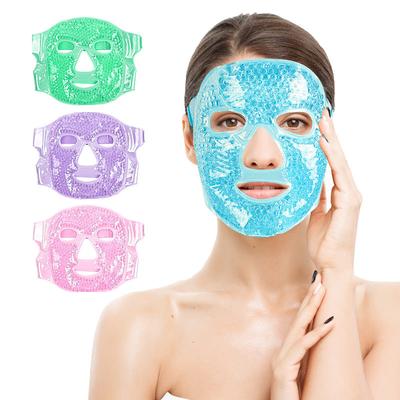 Masque en Tissu Peluche Compresse Froide et Chaude Gel Récupération Postopératoire Beauté Pack de Glace Masque Refroidissant Patch pour les Yeux