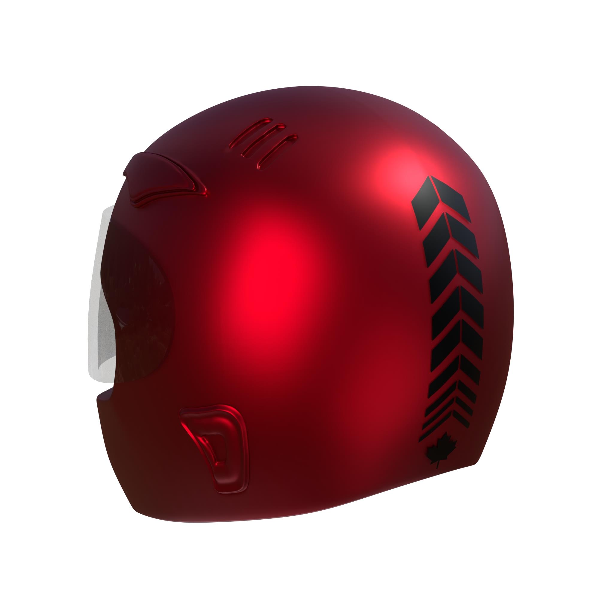 

Шлем спортивного дизайна из 2 предметов, автомобильное зеркало Jet Black Fender Helmet Sticker CinarExtreme