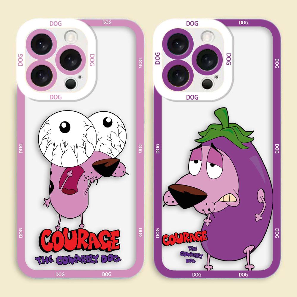 Courage Cowardly Dog Cover Phone Case For Redmi K40 K60 15C 14C 13C 13 12 12C 10 10C 10X 10A 9 9C 9T 9A 8 7 A1 A2 A3 A5 Case