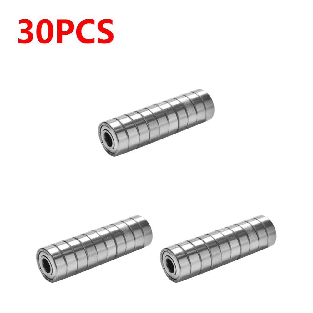 10-100pcs Ball Bearings 608ZZ ABEC-7 Deep Groove Miniature Bearings For Skateboard Scooter High Carbon Steel Single Row Bearings