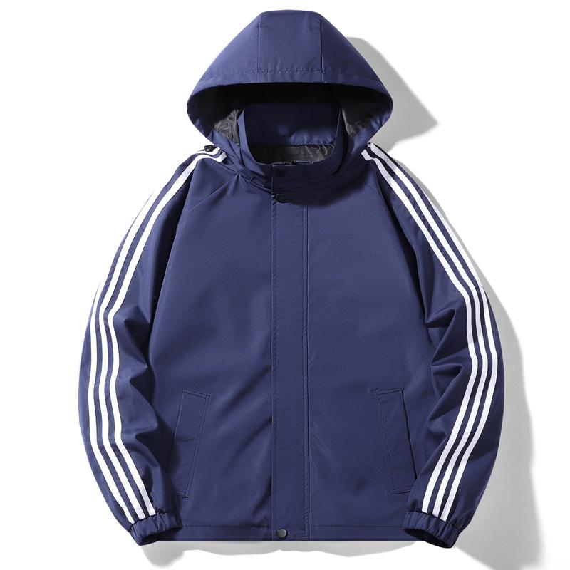 Men's Trendy Hooded Mountaineering Jacket - Versatile Spring & Autumn Style