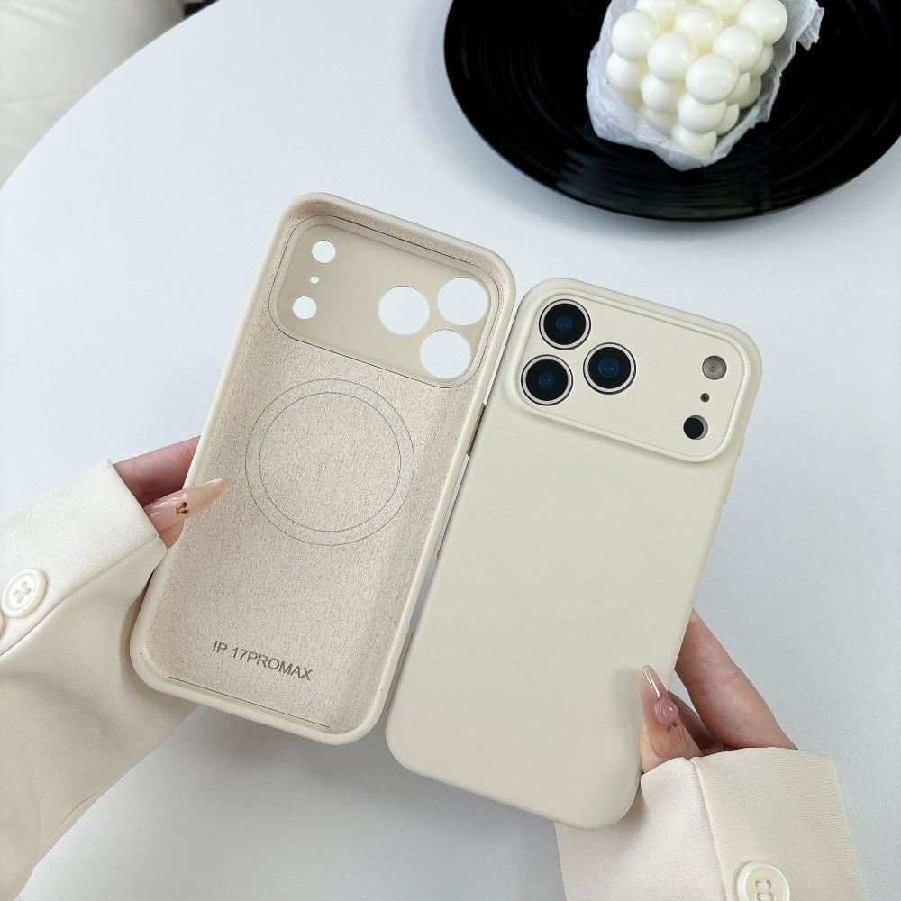 Liquid Silicone Magnetic Phone Case For For Iphone 17 14 13 16 1 Pro Max 17Pro 17 Air 16 Plus For al Protective Cover