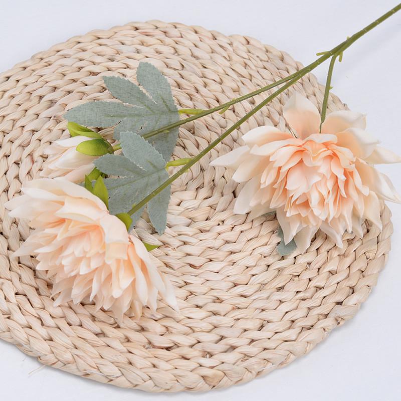 Dahlia Pinnata Artificial Decor For Bridal And Event Center Arrangements