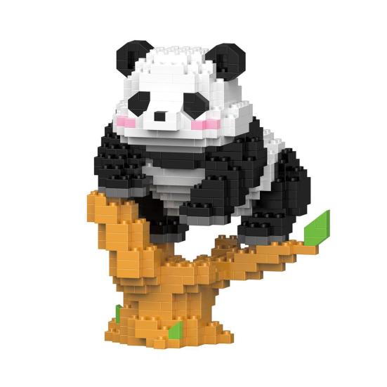 

378/396/430/458 шт./набор Детский конструктор «Панда» Игрушка Детское развитие мелкой моторики Образовательный Животное Микростроительный кирпичик Украшение для рабочего стола Мальчики Девочки B