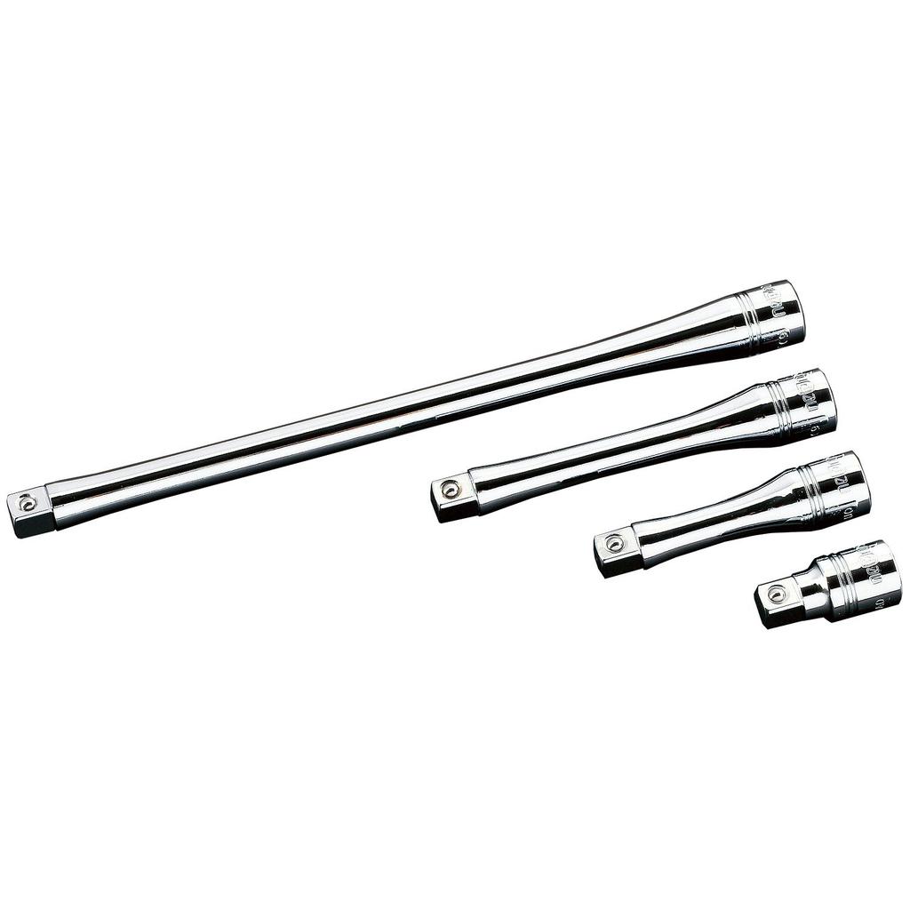 Kyoto Machinery Tools Nepros Extension Bar Set 4 Pieces NTBE204 (KTC) 6.3mm (1/4 Inch)