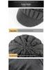 Herren Winter Warme Gestrickte Schiebermütze mit Ohrenschutz