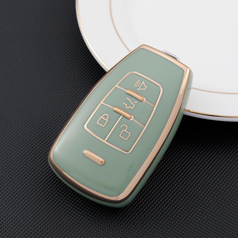 BAIC Key Case for BJ80, Senova D50/X65, Weiwang M50F, Zhidao U7, and BJ40Plus