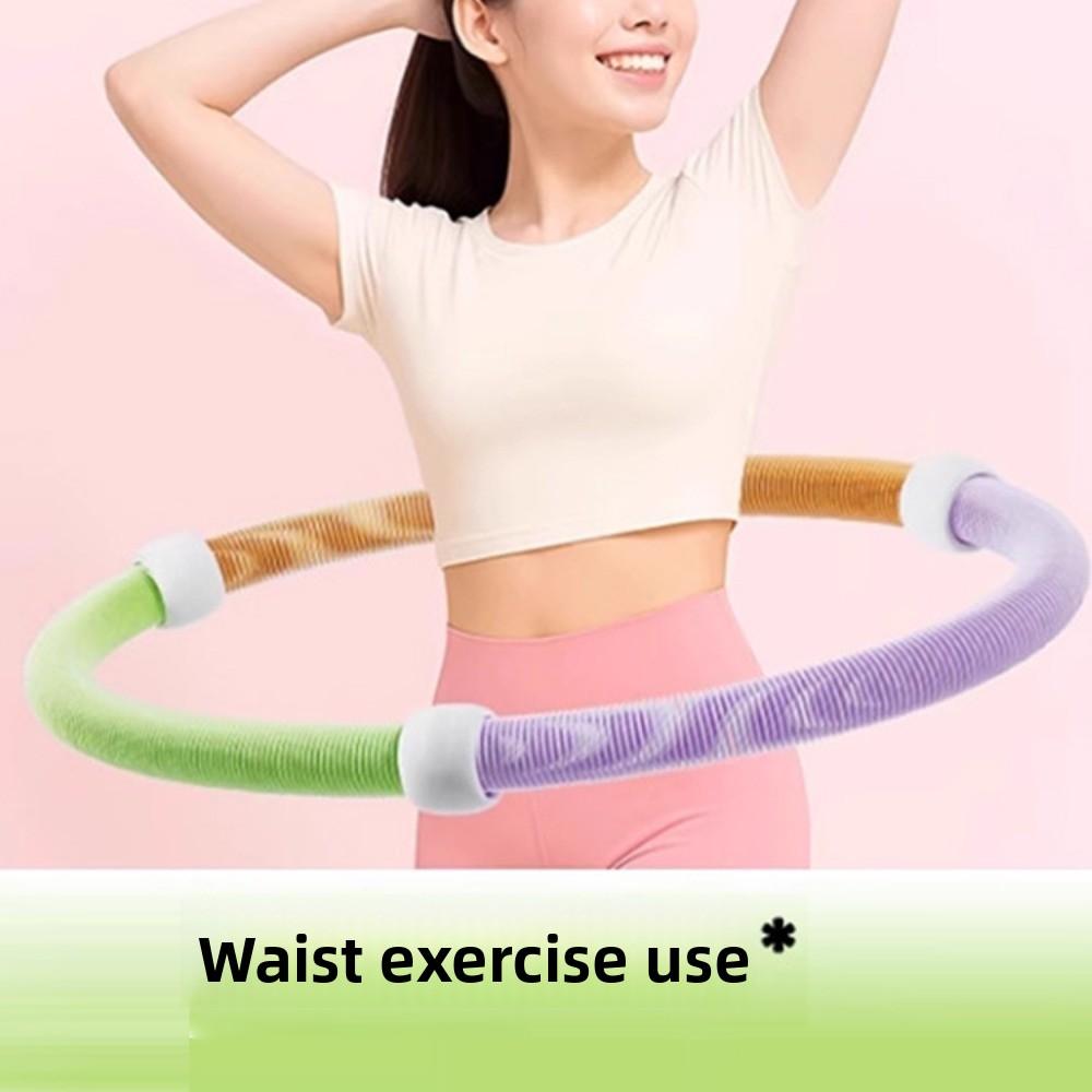 Soft Spring Weight Loss Circle Slient Weighted Exercise Hoops  Body Shaping