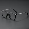 1pc Fashion Glasses - Classic Square Metal Frame, Clear Lenses, Cyberpunk Style,Suitable for Men and Women