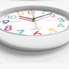 12 Inch Early Education Wall Clock Cartoon Children's Time Management Quartz Clock Home Wall Hanging Silent Clock 30CM