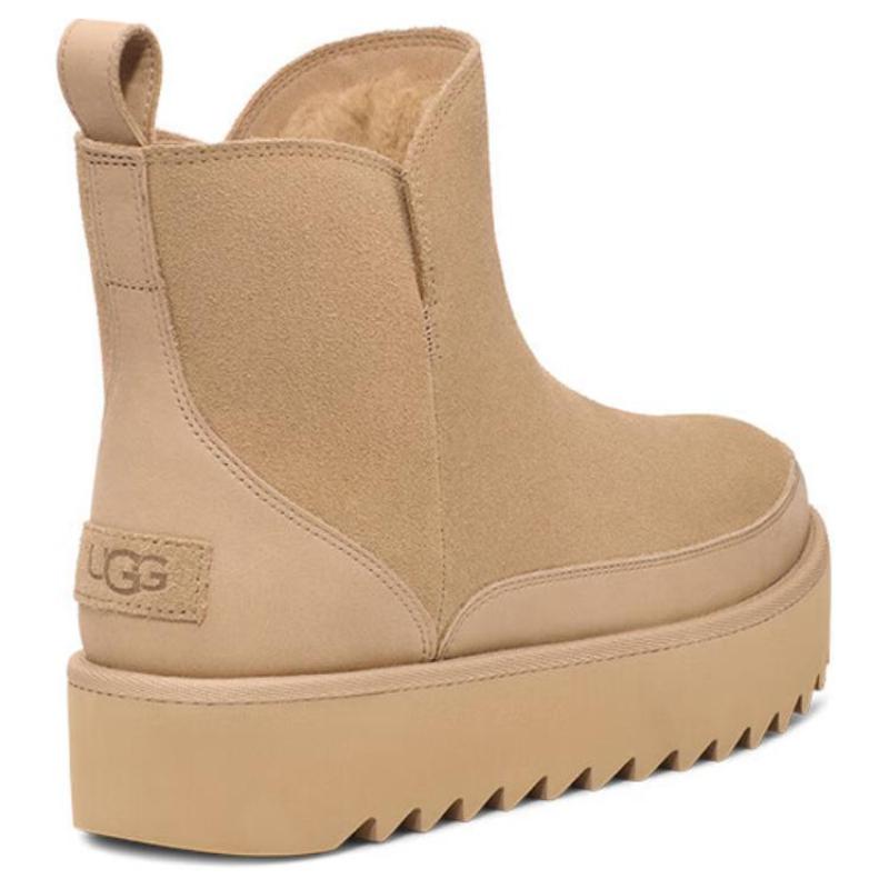 UGG Thermal Height Increasing Short Snow Boots Women's Yellow Sneakers 1166731-MDSD