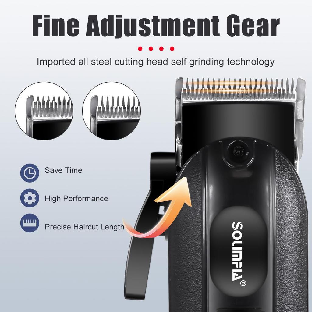 JOYBLISS  Professional Hair Clippers for Men Corded Hair Clipper Hair Trimmer Zero 0MM T-Blade Trimmer