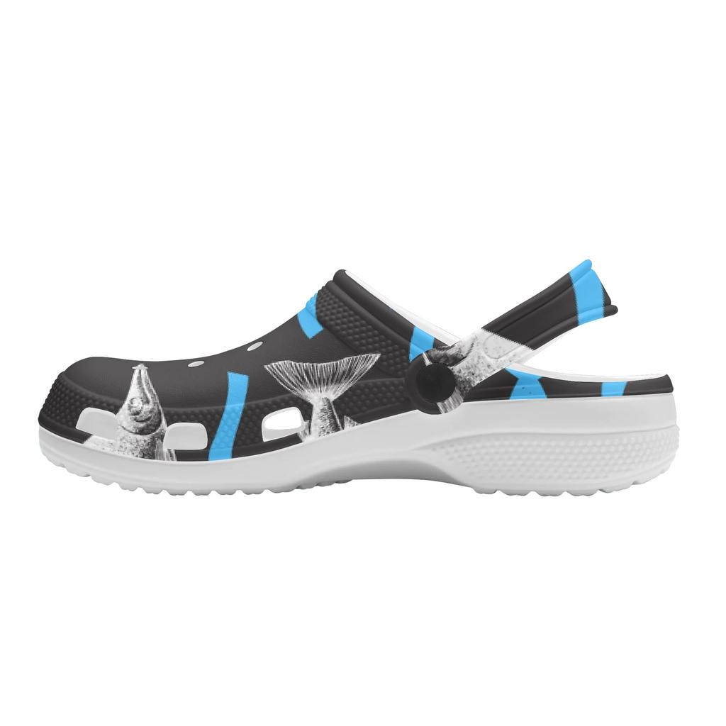 Unisex Casual Printed EVA Casual Clogs Quick Dry Lightweight Slip On Soft Shoes Lightweight Summer Sandals Daily Comfort