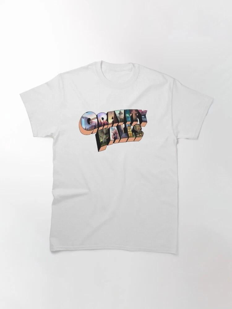Dipper Mable Logo Gravity Fall Classic TShirt Unisex Style S