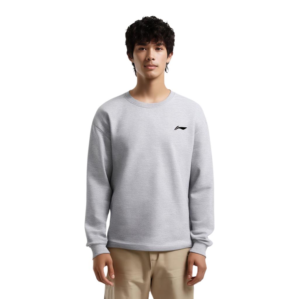 Li Ning T Shirt Unisex Heather Gray YTLV061-3