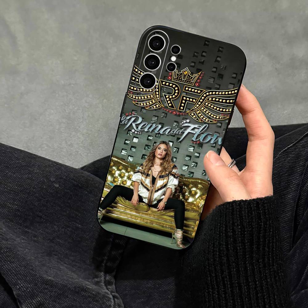 The Queen of Flow Phone Case For Samsung S25,S24,S21,S22,S23,S30,Ultra,S20,Plus,Fe,Note,10,9,5G Black Cover