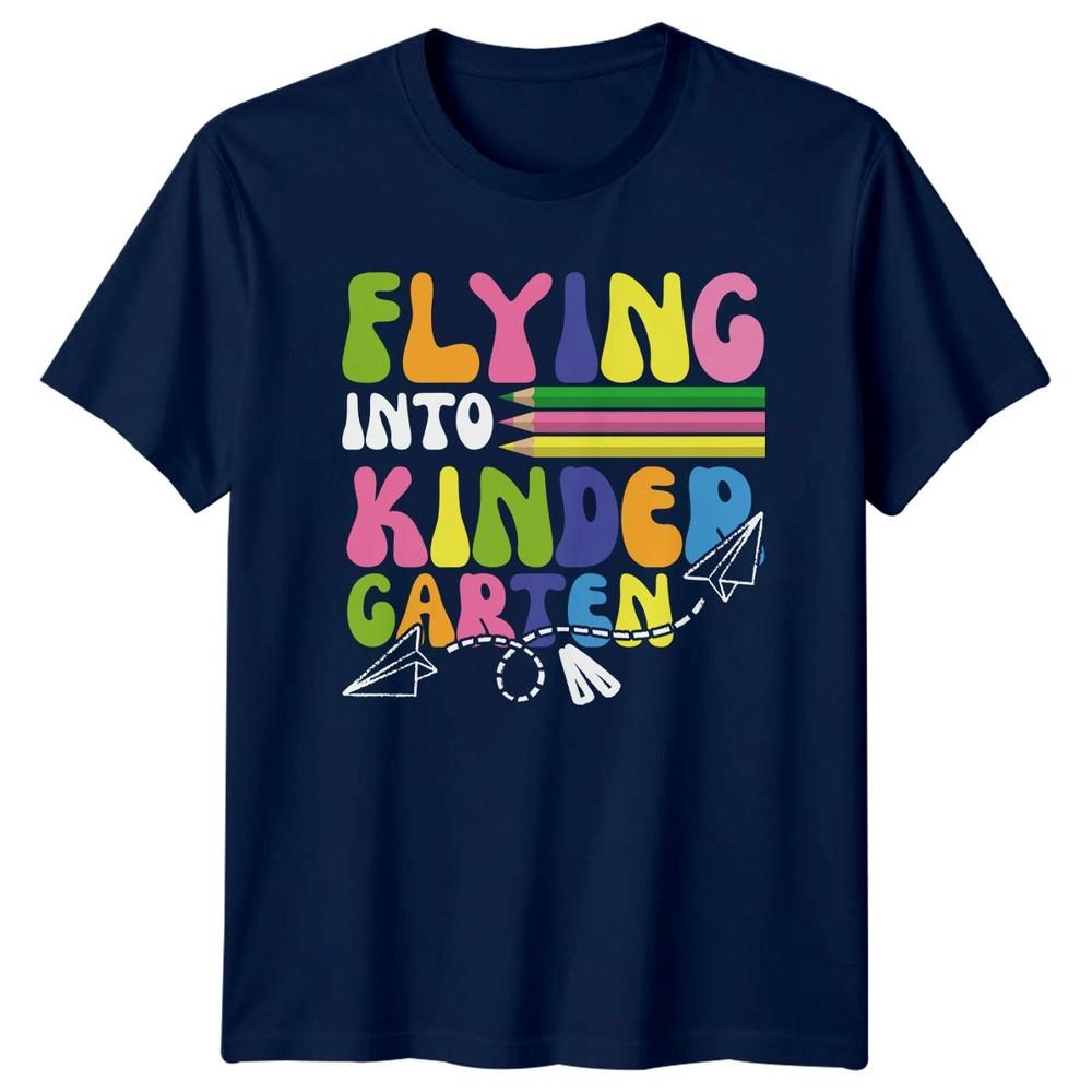 Flying Into Kindergarten TShirt Kindergarten Back To School Gift For Him
