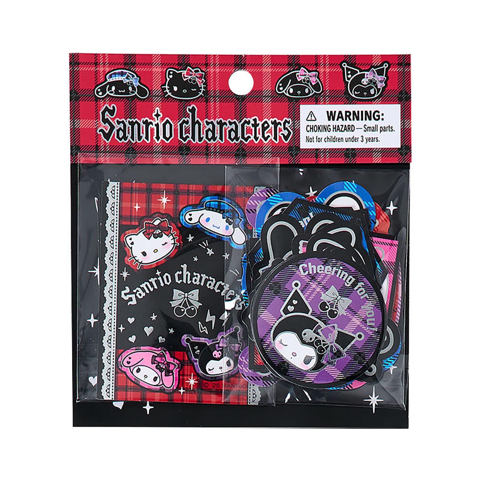 Sanrio Sticker Set Rock Sanrio Characters Ages 3 and up 575500 (Sweet  n  Check) - - -