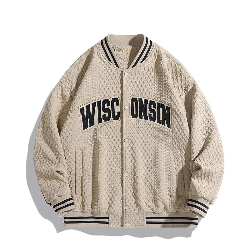 Baseball jacket men's new fall fashion brand baggy handsome young student jacket clothes