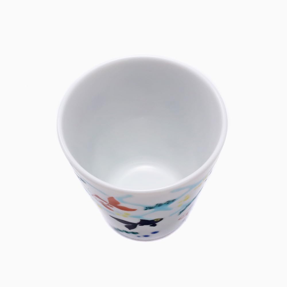 Kutani Ware Sake a Traditional Craft of the Hokuriku Features a Goldfish A Lucky Charm Sake Perfect for Storing or As a Decorative Ideal for and