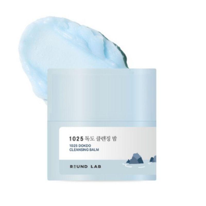 ROUND LAB 1025 Dokdo Cleansing Balm 50ml – Deep Makeup Remover & Hydrating Cleansing Balm for Sensitive Skin