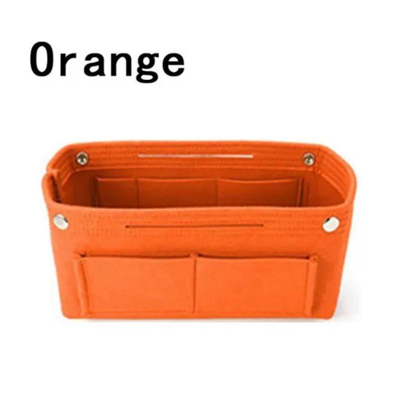 1 Pc Multi-Pocket Travel Insert Felt Organizer Bag Purse Handbag Portable Dorm Room Cosmetic Storage Bags Bathroom Organizer