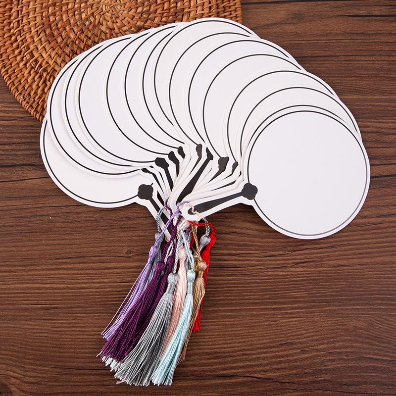 Creative DIY Bookmark Kit: Blank Cards with Embossed Dried Flowers and Leaves