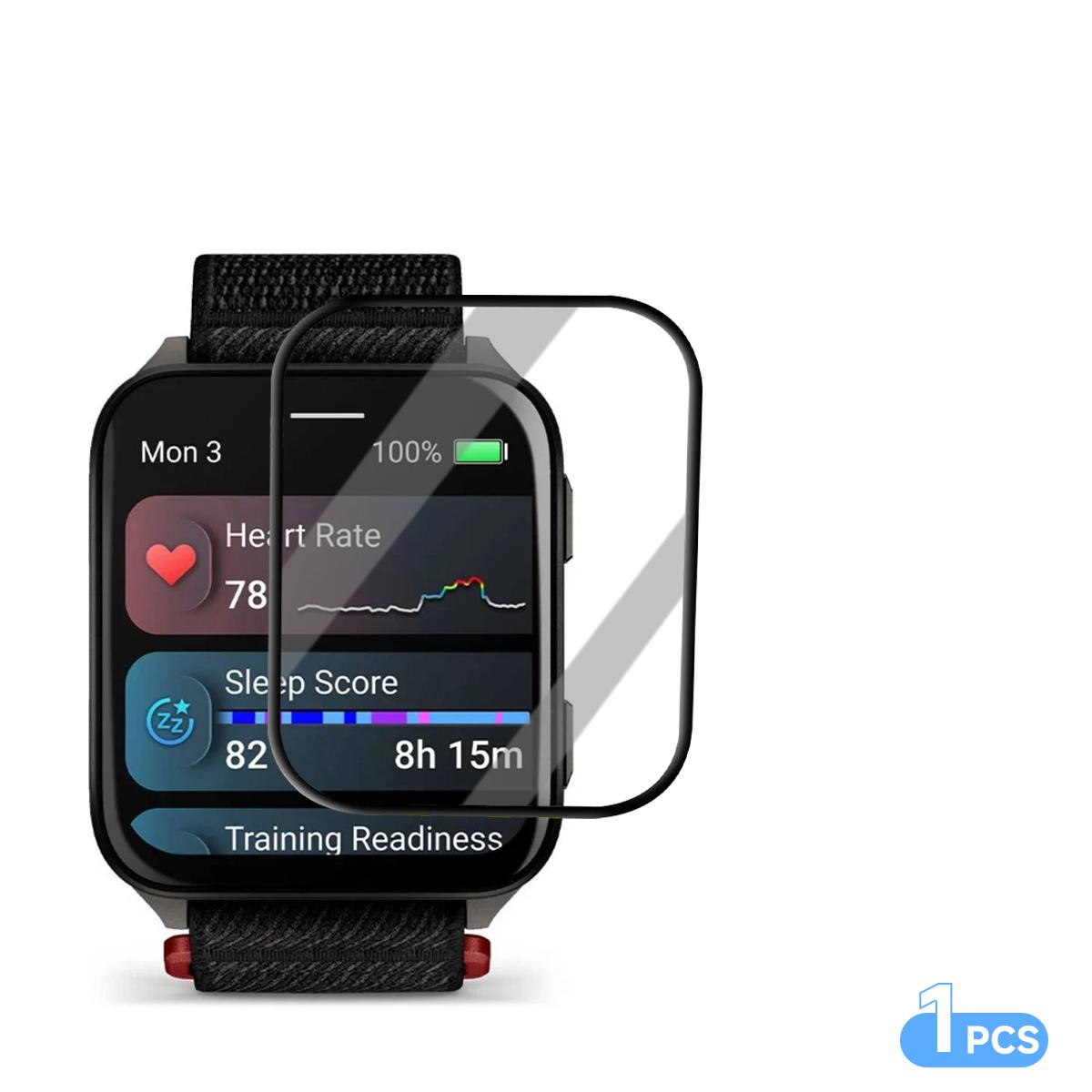 

Защитная пленка от царапин для Garmin Venu X1, 3D изогнутые края, защитная пленка для экрана с полным покрытием, прозрачные защитные пленки для Garmin VenuX1