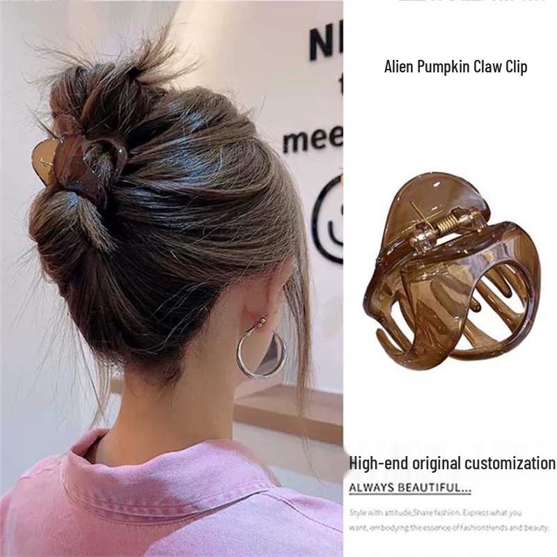 Высококачественный зажим-краб в форме сердца, вдохновленный Чжао Лусы, для элегантных причесок