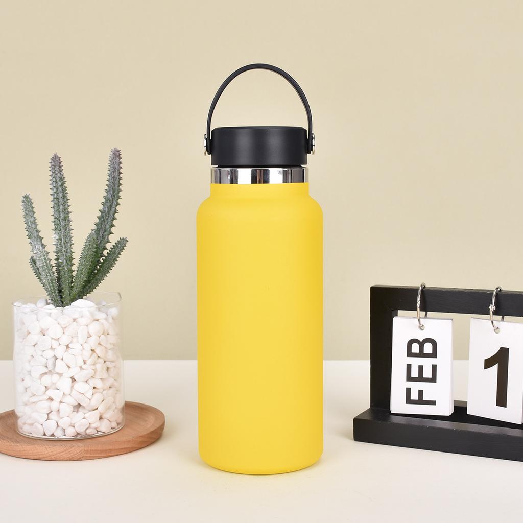 New Steel Space Kettle Outdoor Portable Sports Kettle Big Cap Accompanying Vacuum Portable Kettle Durable Durable