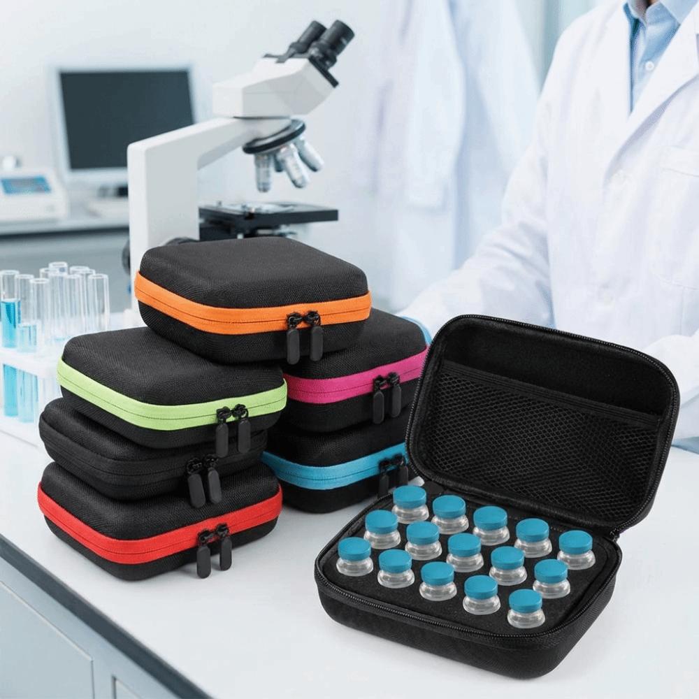 15 Slots Insulin Vial Storage Case 10ML Insulin Organizer Insulin Vial Protector Travel Use