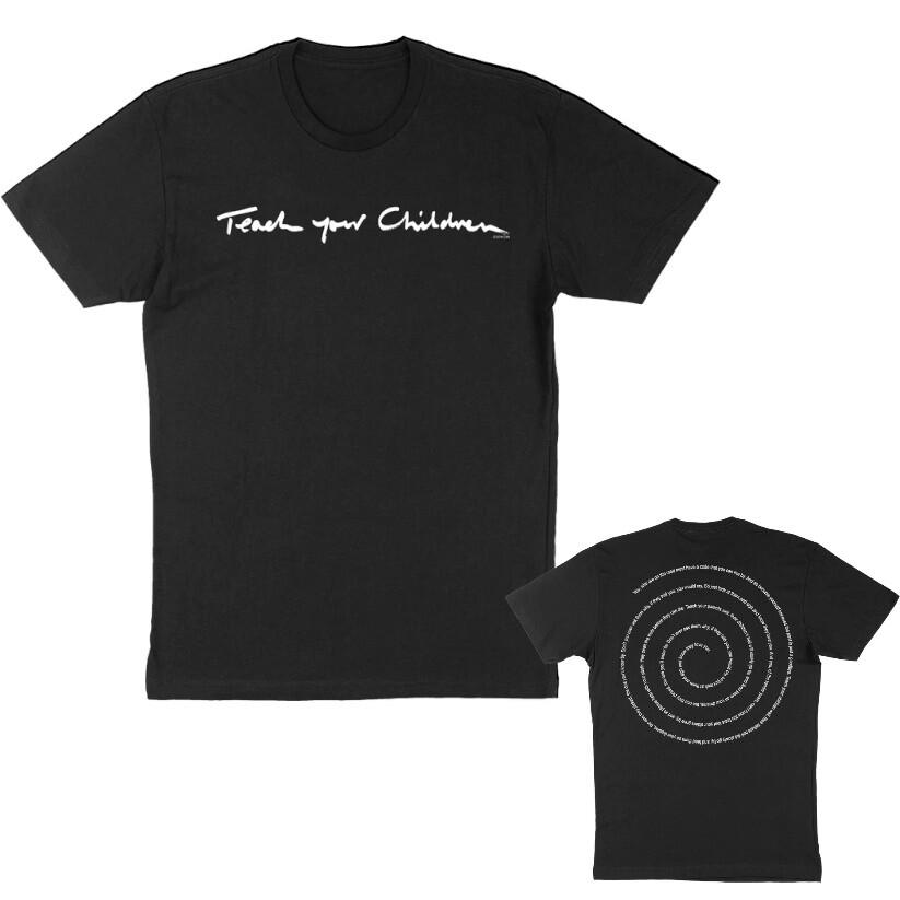 CSN Crosby Stills and Nash T-shirt - Lyrics Teach Your Children Shirt - NEW M