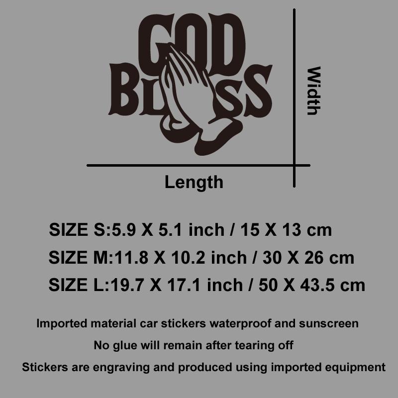 Prayer Jesus Faith Decals & Bumper Creative&funny Stickers for Cartoon Fans&lover,high Quality for Car Trucks Motorcycles