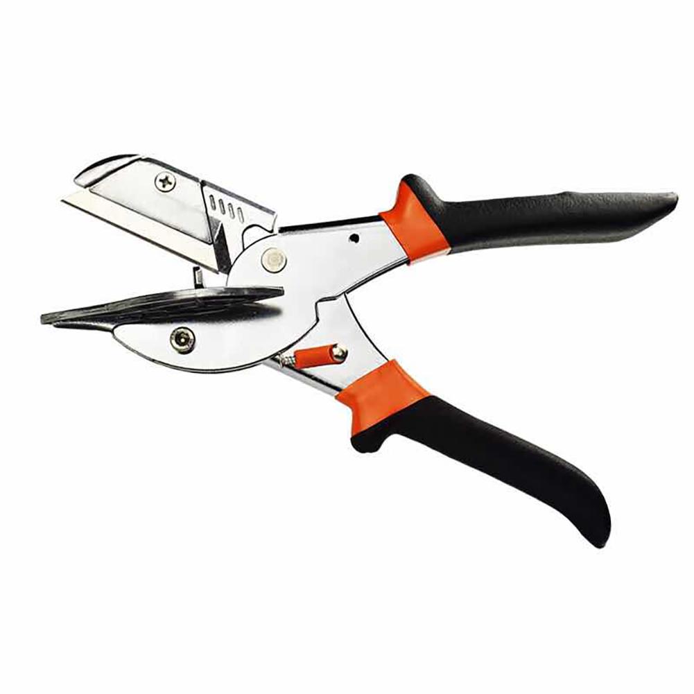 Multi Angle Scissors 45 Degree 90 Degree High Accurate Clear Scale Trim Shears Tools for Thin Wood Cut Plastic Red Black