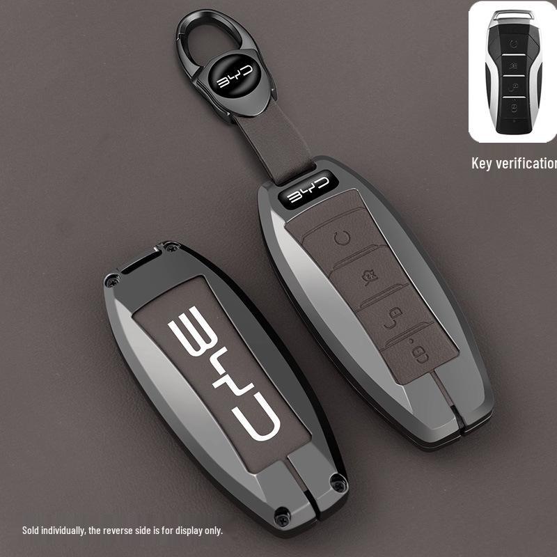 BYD Han Key Case: Metal Shell for Han DMI, Han EV, Qin, Yuan, Song PLUS, Tang