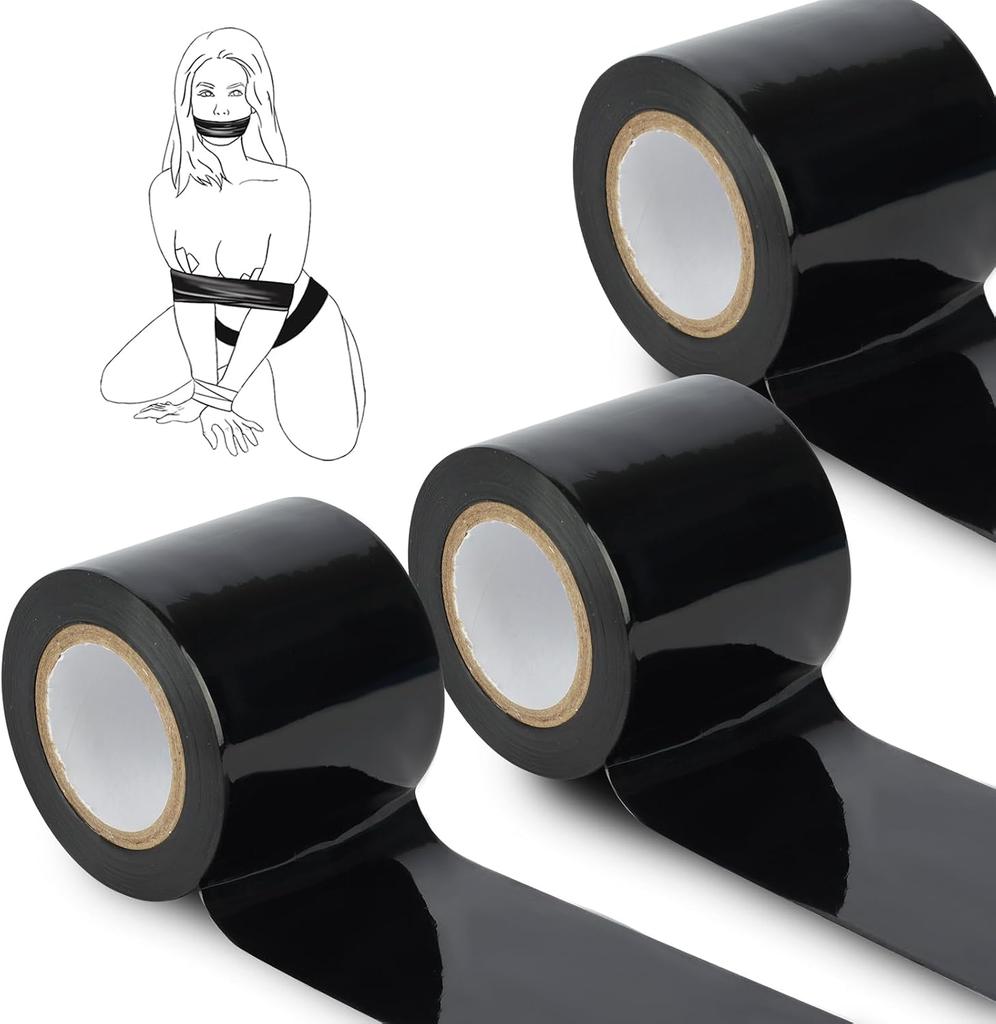Suitable for BDSM game adult sex toy bundling tape, reusable for bundling PVC sex toys, suitable for couples