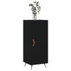 VidaXL Buffet Noir 34,5x34x90 cm Bois d'ingénierie 828509