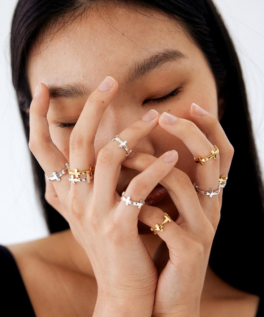 Marta Cross Ring (B Type)